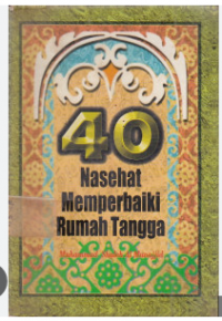 Image of 40 Nasehat Memperbaiki Rumah Tangga