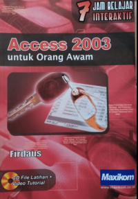 Image of 7 Jam Interaktif Acces 2003 Untuk Orang Awam