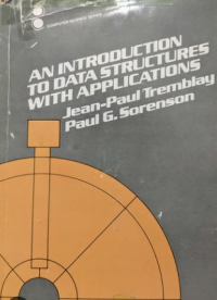 Image of An Introduction to Data Structures with Applications