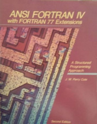 Image of Ansi fortran iv with fortran 77 extensions