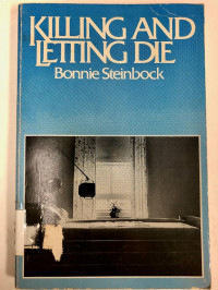 Image of Killing and letting die