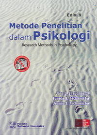 Image of Metode penelitian dalam psikologi edisi 9