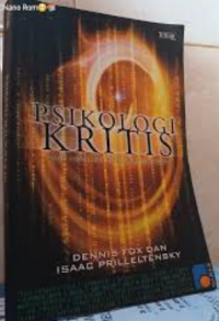 Image of Psikologi Kritis : Meta Analisis Psikologi Modern