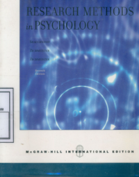 Image of Research Methods In Psychology, seventh edition