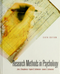 Image of Research methods in psychology, sixth edition