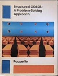 Image of Structured Cobol: A Problem-Solving Approach